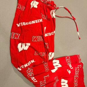 Wisconsin Badgers Red Pajama Pants